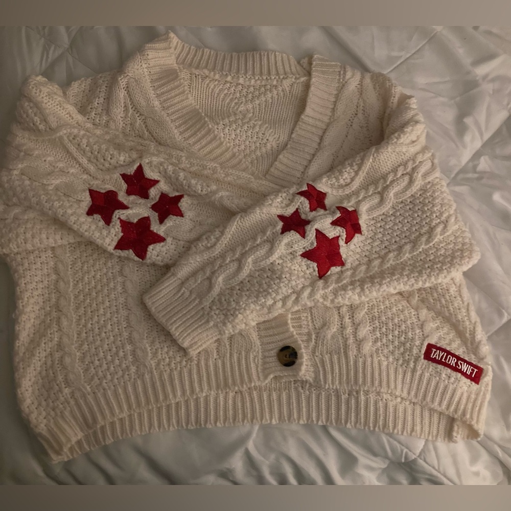 Unofficial Taylor Swift Red TV Cardigan